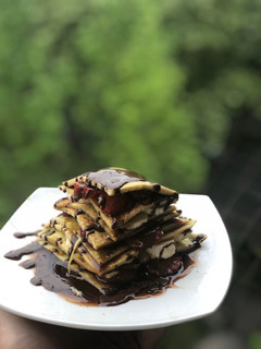 Una foto de Torta de panqueques