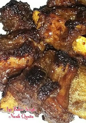 Foto resep Iga Bakar Simple