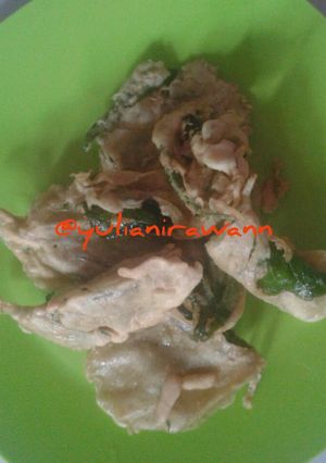 Foto resep Gorengan Bayam Kencur