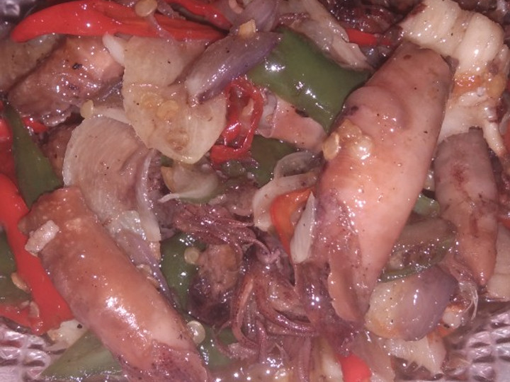 Resep Tumis cumi asin Enak