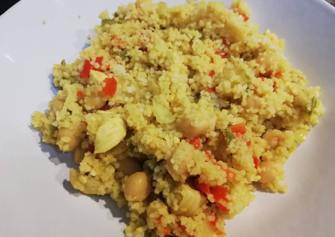 Cous cous de pollo