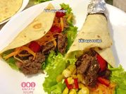 Gambar beef shawarma