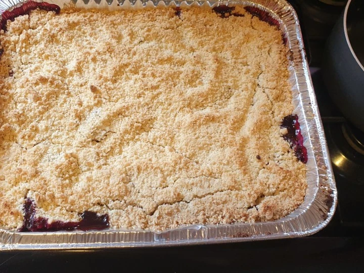 Recipe Blackberry and apple 🍎 crumble which Delicious