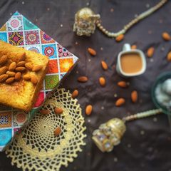 Your sweet protein treats this Christmas - Almond cake A picture of Your sweet protein treats this Christmas - Almond cake.