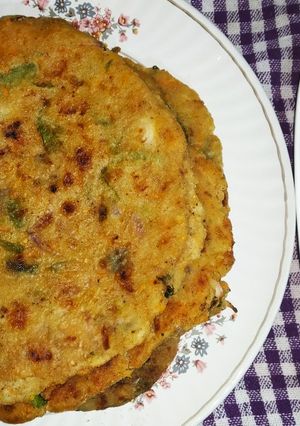 আলু সব্জির পরোটা ( aloo sabjir paratha recipe in Bengali রেসিপির প্রধান ছবি