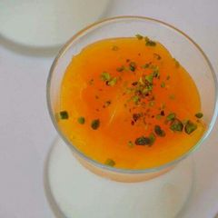A picture of Qamardeen milk pudding.