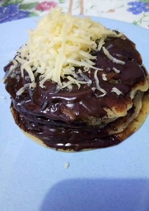 Foto resep Pancake nuttela chesse