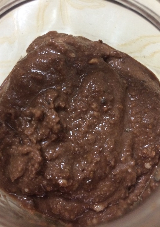 Una foto de Crema de cacao y avellanas crocante