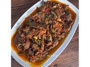 Gambar marinasi daging pedas