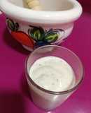 Salsa de yogurt casera