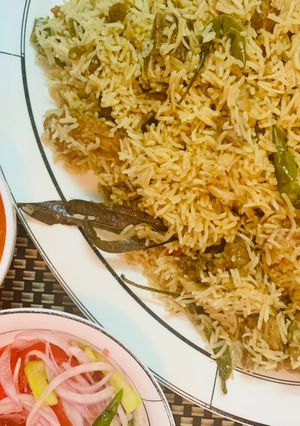 A picture of Beef Yakhni Pulao.