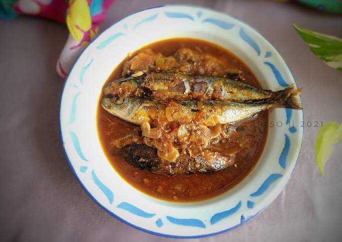 Sarden Homemade (Ikan Cue Keranjang Masak Sarden)