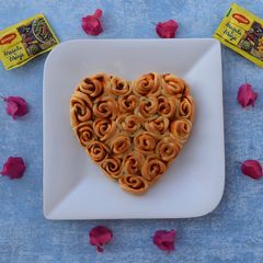 A picture of Maggi masala roses.