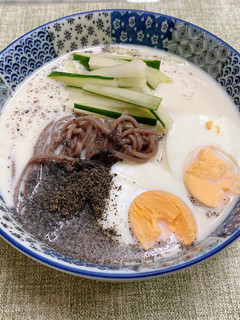 豆漿冷麵 的食譜成品照片
