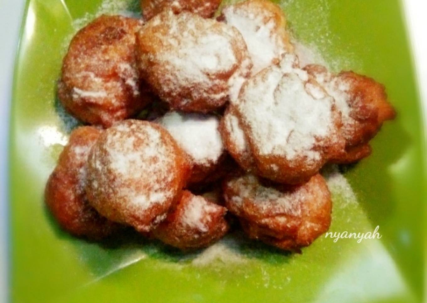 Cekodok pisang kayu manis