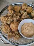 Mushroom fritters ala W*ng St*p