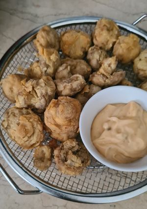 Foto resep Mushroom fritters ala W*ng St*p