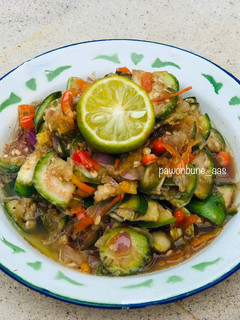 Foto resep Tuung / Terong Sambal Matah (ala Bali)