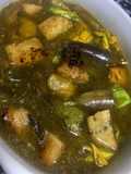 Sword fish with vegetable