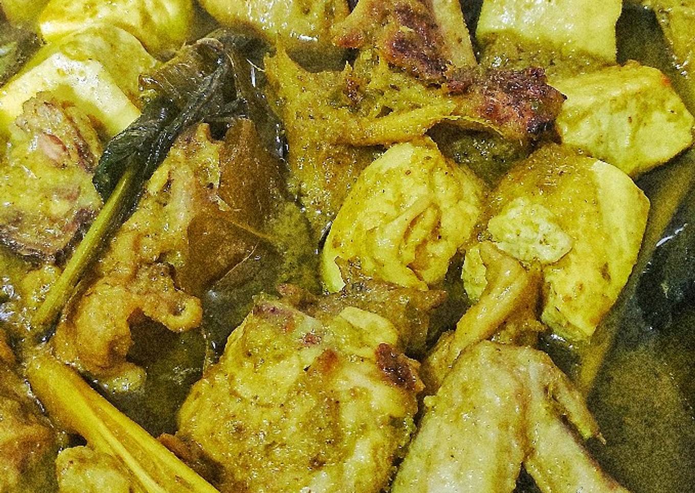 Gulai Ayam Cabai Hijau