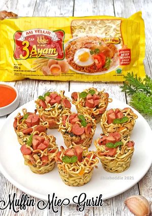 Foto resep Muffin mie gurih