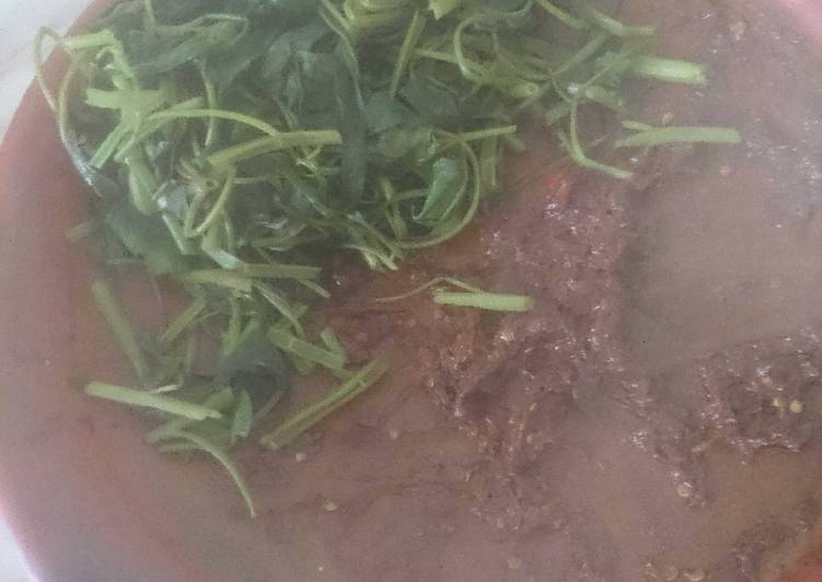 Resep Lenggang kangkung khas madura, Lezat Sekali