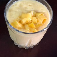 A picture of Mango shake.