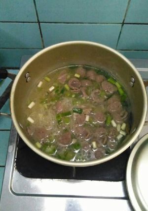 Foto resep Sayur obiso (oyong, bijang, bakso)