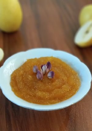 عکسی از دستور مارمالاد سیب فوری