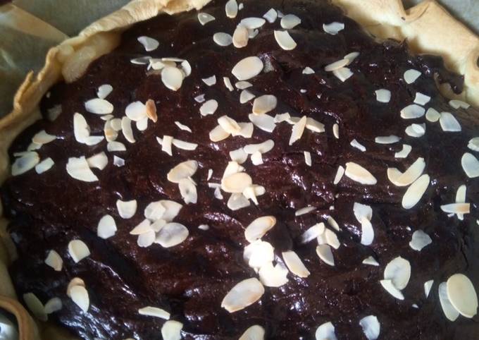 Tarte poires chocolat