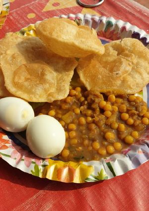 কাবলি চানার ঘুগনি (Kabuli chanar ghugni recipe in Bengali) রেসিপির প্রধান ছবি