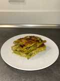 Lasagne verdi al pesto e fagiolini