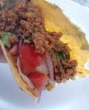 67.Tacos de carne vegana estilo Mejicano