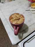Café frío con toque de amor