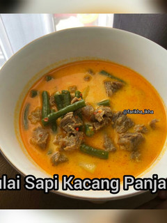 Foto resep Gulai Sapi Kacang Panjang