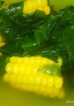 Foto resep Sayur bening katu + jagung manis
