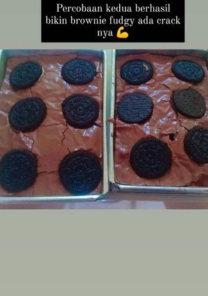 Foto resep Fudgy brownie crack