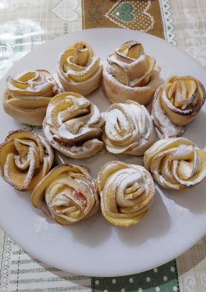Φωτογραφία της συνταγής Μηλοπιτάκια σε σχήμα τριαντάφυλλο