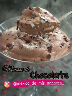 Una foto de 💥 MOUSSE DE Chocolate 💥 #sinhuevos 🤯
