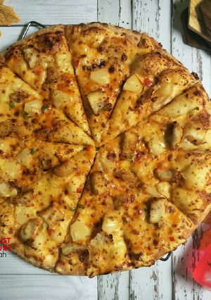 Foto resep Pizza Hawaiian Chicken ala Pizza Ya Hut