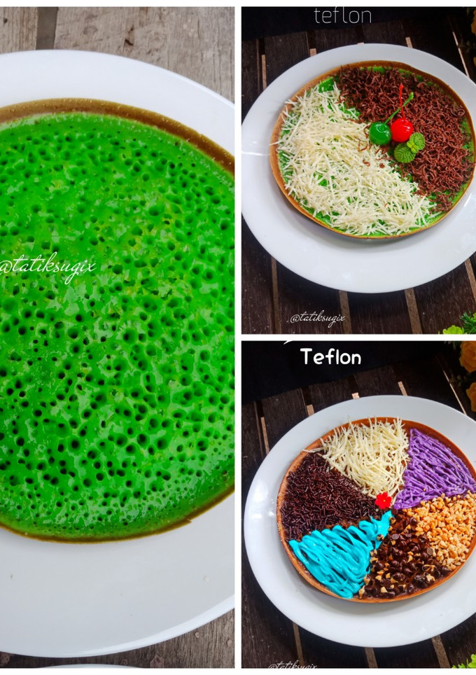 Foto resep Terang bulan(Terbul) Teflon coklat pandan