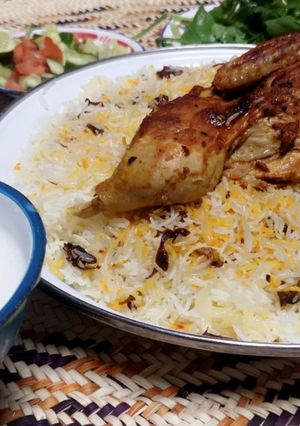 صورة لوصفة الرز الشعبي او المدني