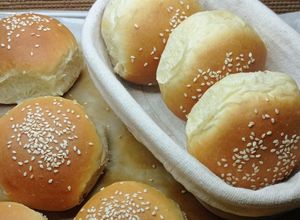 Foto resep (Sourdough Discard) Mini Burger Buns