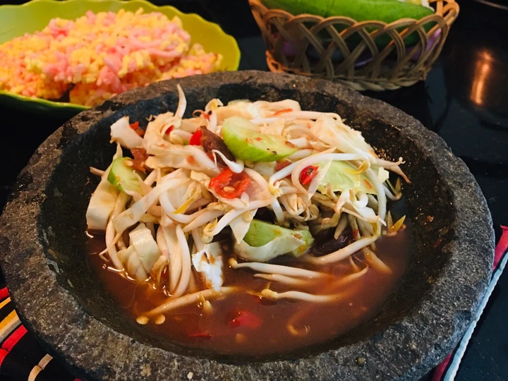 Langkah Mudah untuk Menyiapkan Resep Petis banjur (rujak siram) yang Enak Banget Anti Ribet, Sempurna