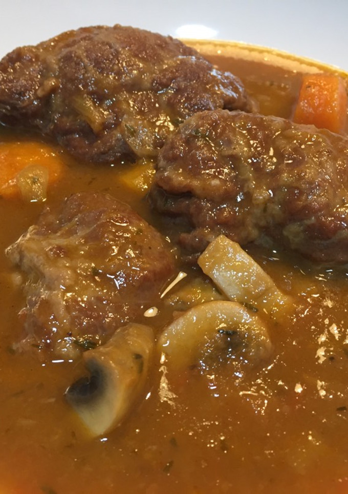 Una foto de Carrilleras de cerdo con Pedro Ximénez