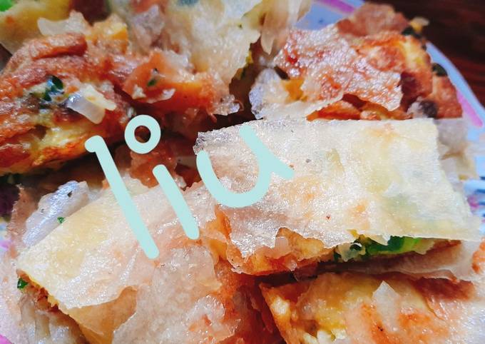 Wajib coba! Resep gampang buat Martabak kulit lumpia  enak