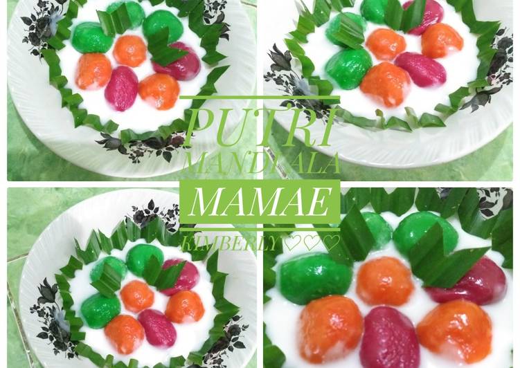 resep cara buat Putri Mandi