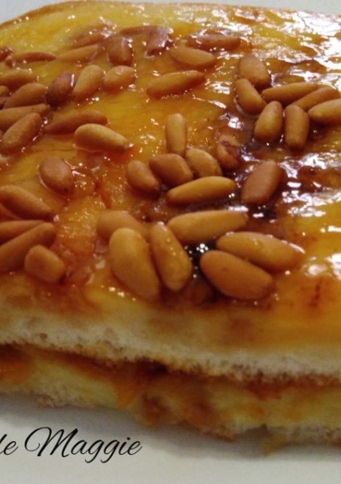 Una foto de Coca de crema quemada