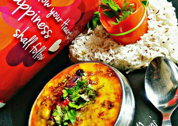 Simple Way to Make Any-night-of-the-week Smoky flavoured Dal fry