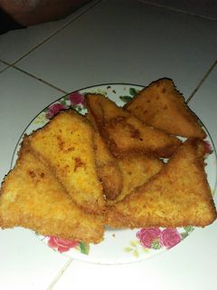 Foto resep Roti goreng coklat keju